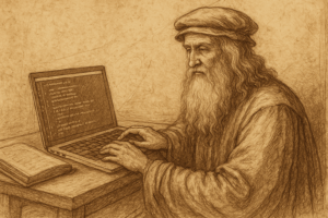 Da Vinci aprendiendo de IA